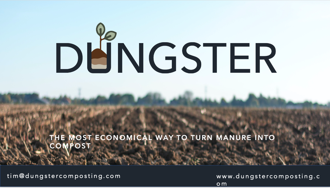 Dungster The most economical way to turn manure and food waste into